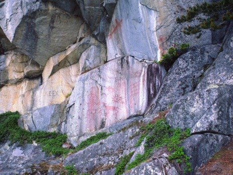 Furry Creek rock art- Submitted by Eric Anderson