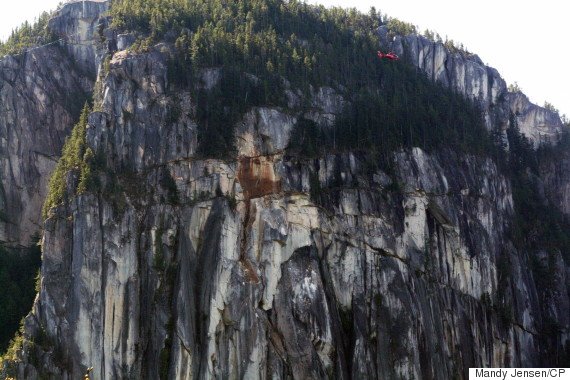 Squamish Rock Slide 20150419