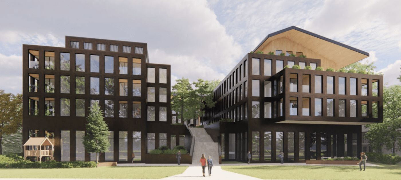 Proposed buildings on McNamee Place