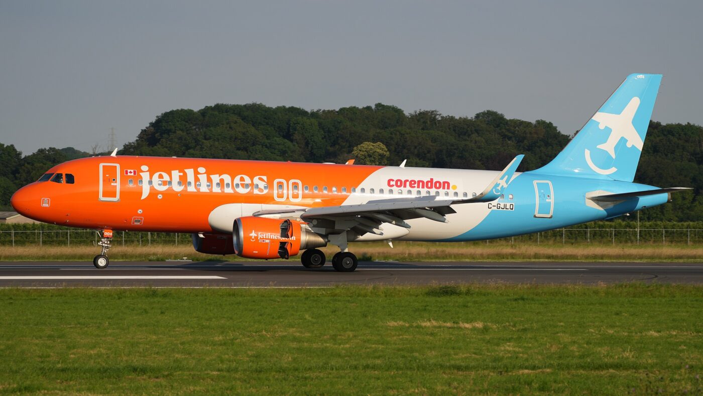 Canada Jetlines aircraft
