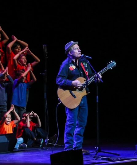 JUNO Award-winning singer, songwriter and comedian Norman Foote will perform at the Buddy and Friends Children's Festival at the Railway Museum of BC in Squamish on May 2 and 3, 2026. Photo: BC Railway Museum