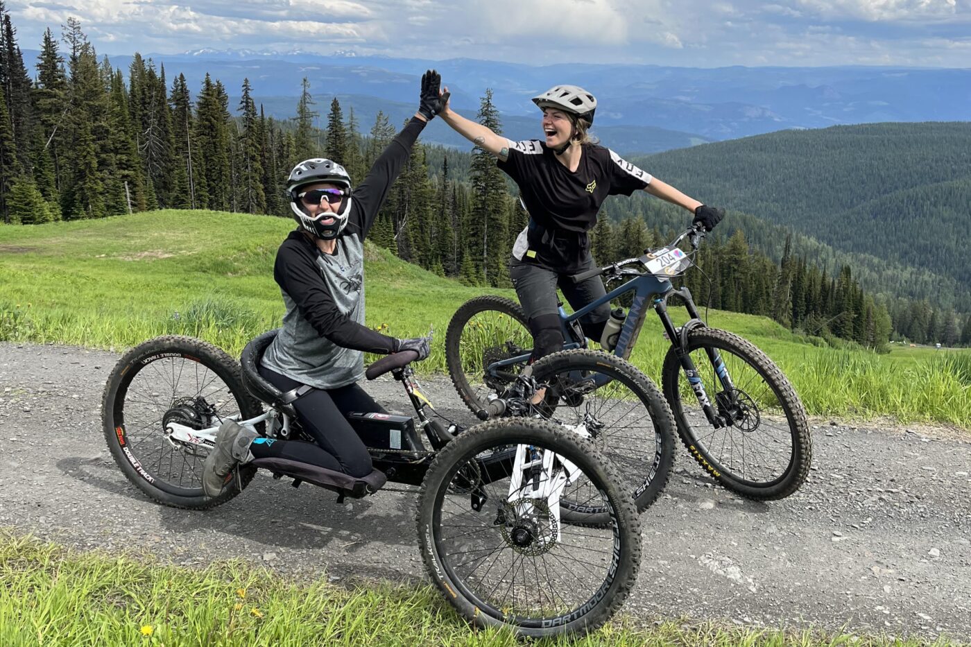 McCann, a certified adaptive mountain bike coach, runs SAMBA alongside her full-time career as a dental hygienist.