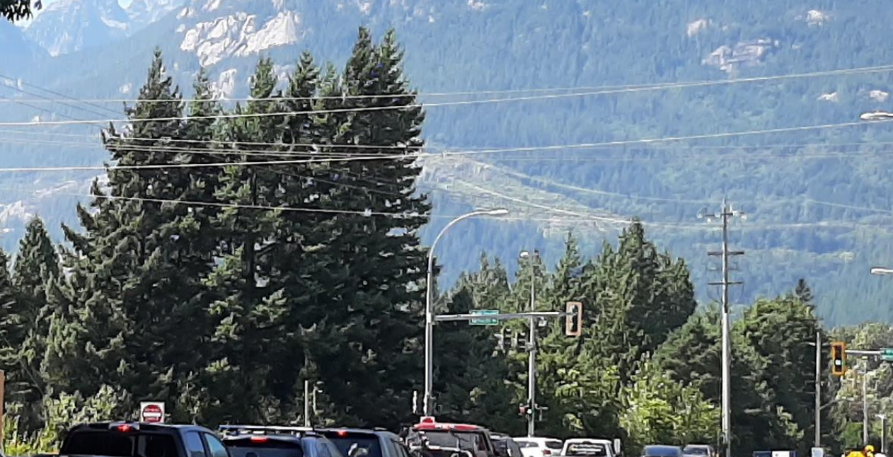 Mamquam Road intersection.